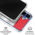 Serbia Soccer Flag Galaxy S25 Plus Clear Case